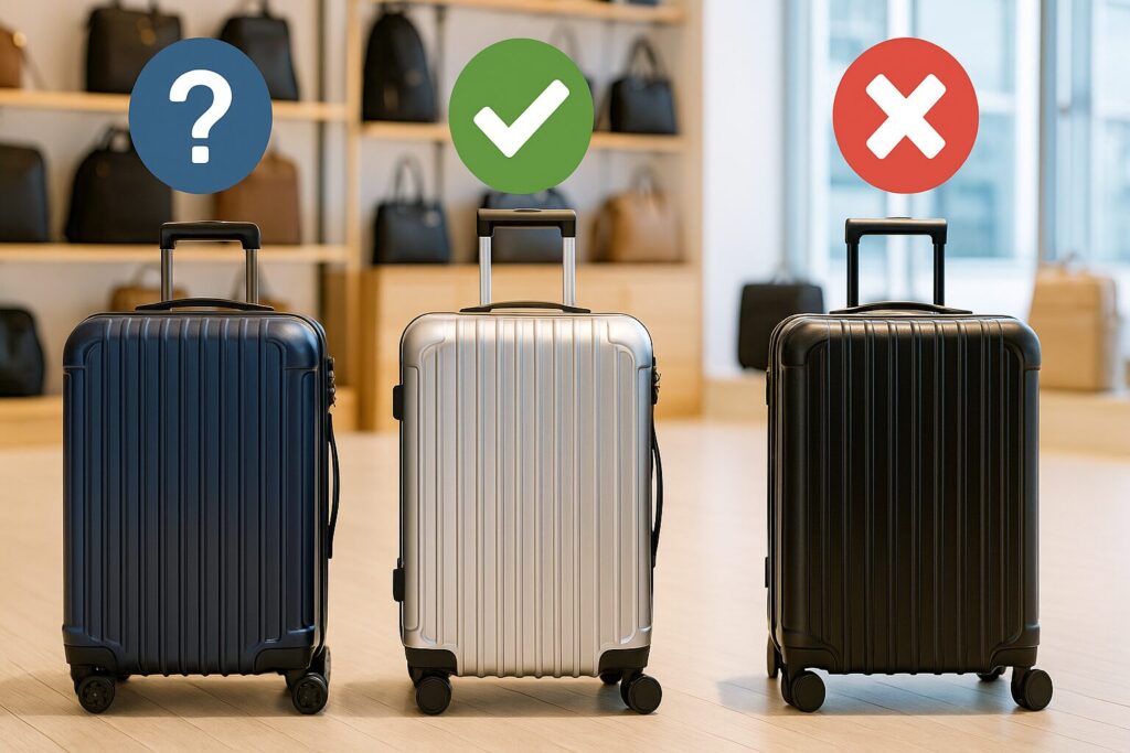 他ブランドと比べて本当に壊れやすい?同価格帯のスーツケースと比較