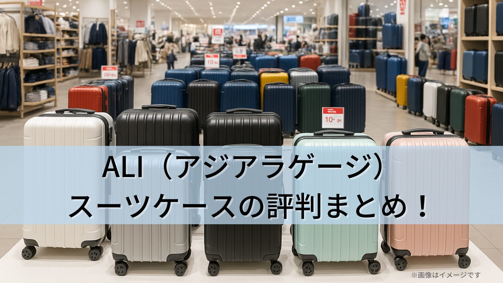 ティエラルスーツケースの評判まとめ！ (1)