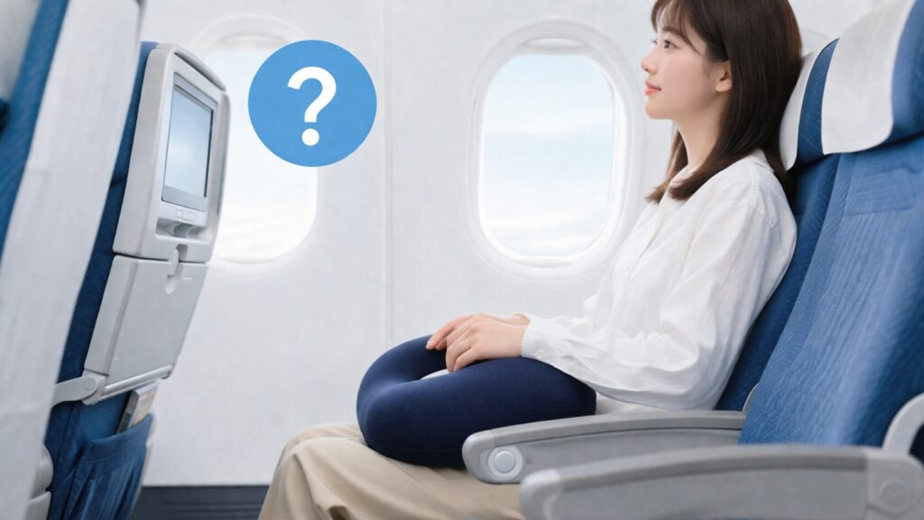 機内へのクッション持ち込みは大丈夫？