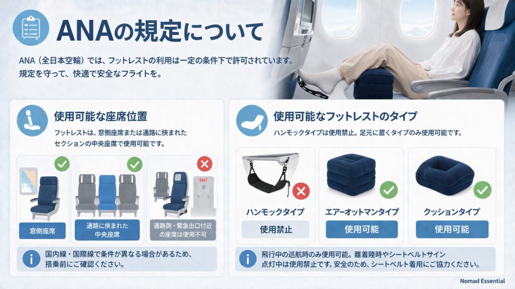 ANAの規定について