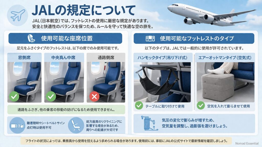 JALの規定について