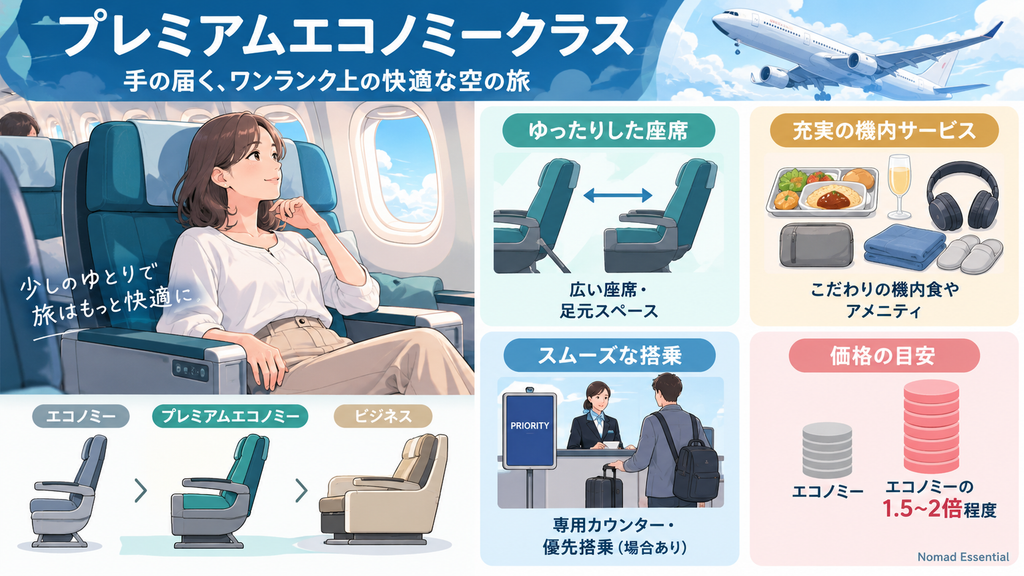 プレミアムエコノミークラス
