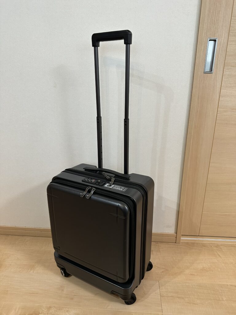 テレスコープハンドルの使用感