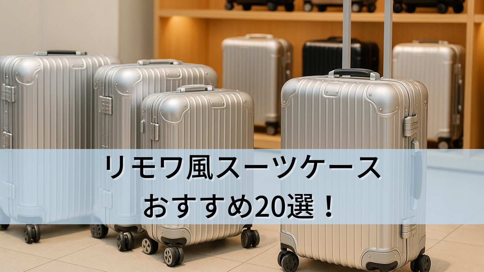 リモワ風スーツケースおすすめ20選！
