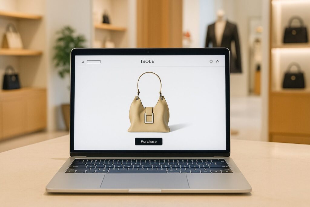 ISOLEバッグの購入方法