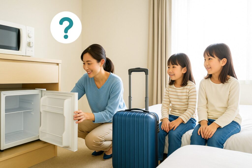 宿泊先の設備や環境を確認しておく