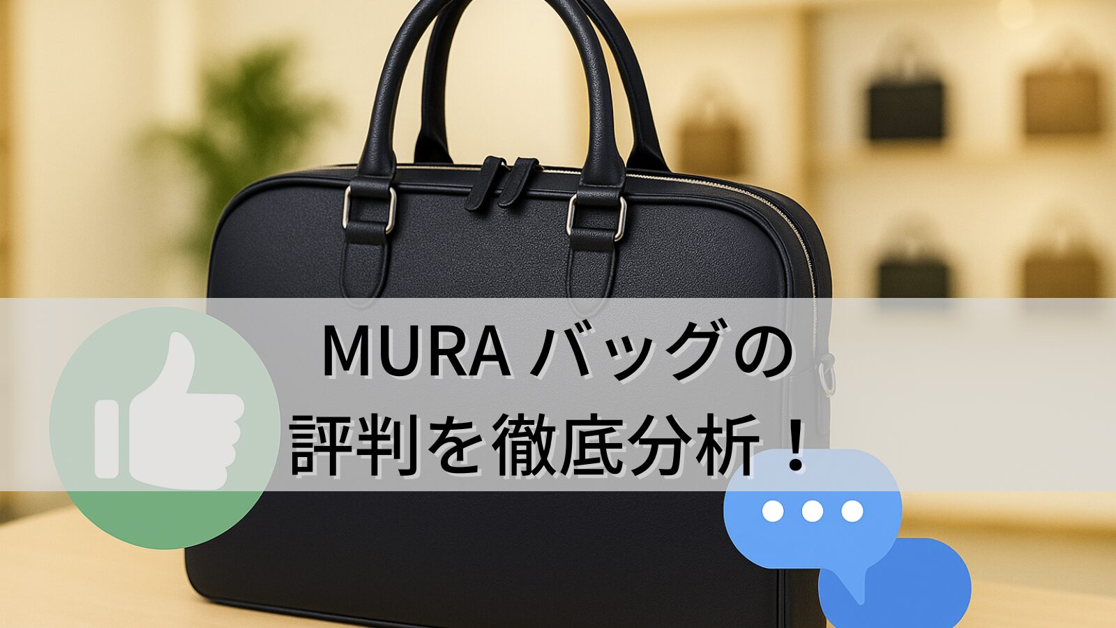 MURA バッグの評判を徹底分析！高評価の理由とリアルな口コミをご紹介！