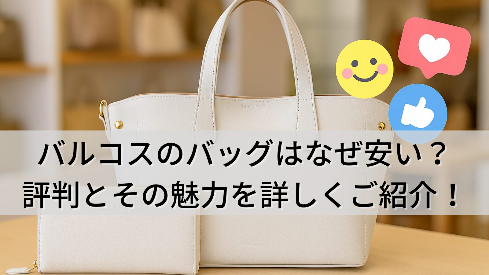 バルコスのバッグはなぜ安い？実際の評判・口コミとその魅力を詳しくご紹介！