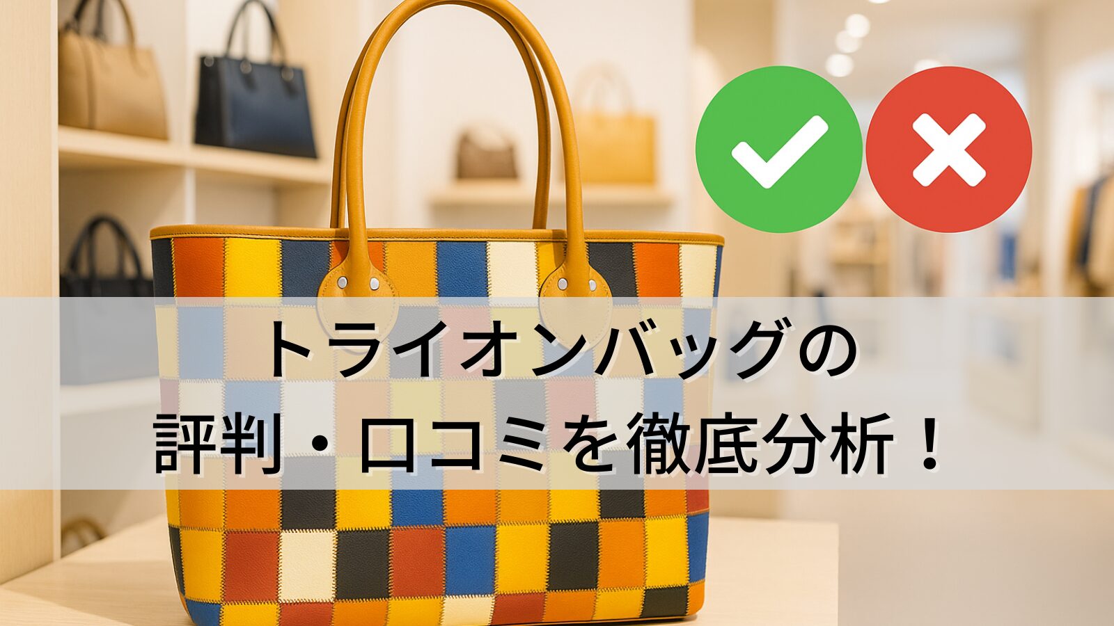 トライオンバッグの評判・口コミを徹底分析！