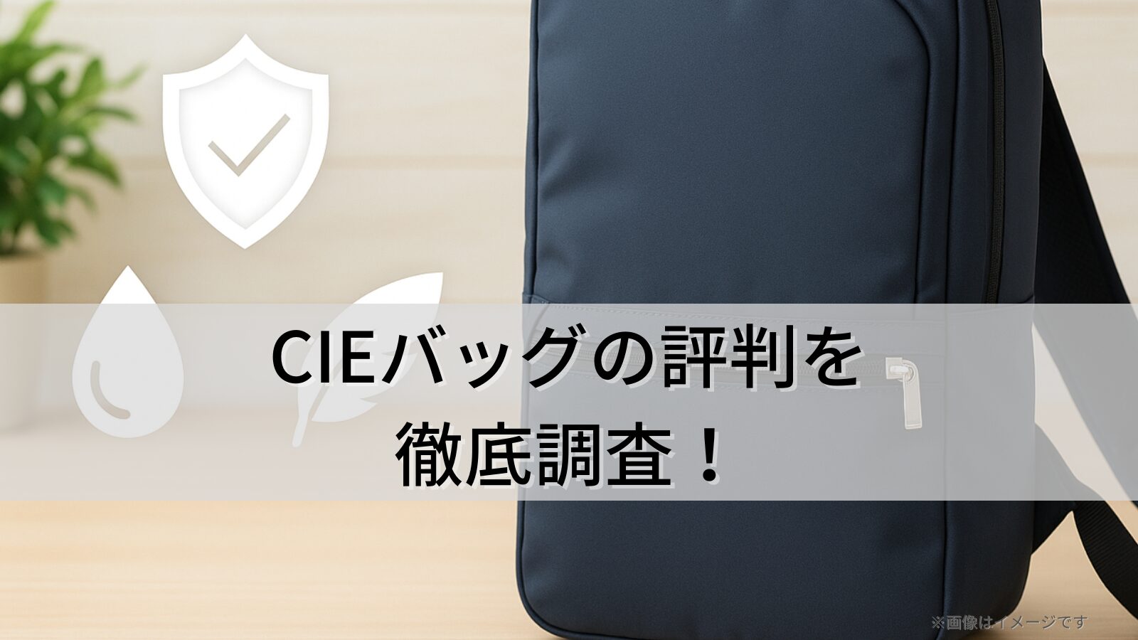 CIEバッグの評判を徹底調査！実際の口コミとメリット・デメリットまとめ！