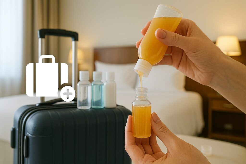 旅行用にシャンプーを小分けする方法まとめ!
