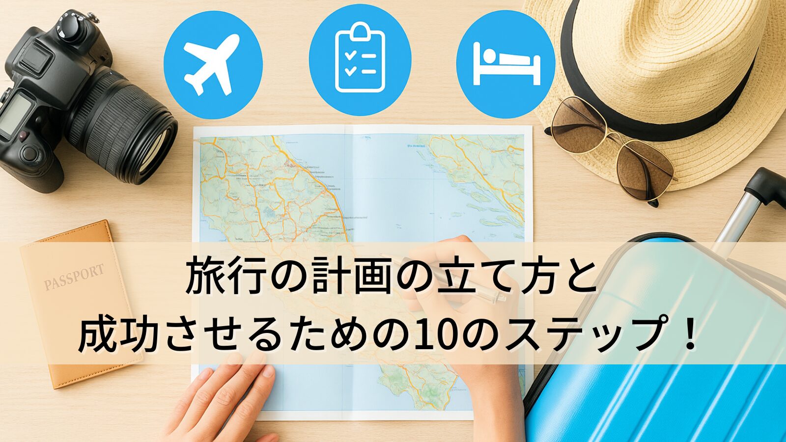 旅行の計画の立て方と成功させるための10のステップ！初心者でも失敗しない方法を徹底解説