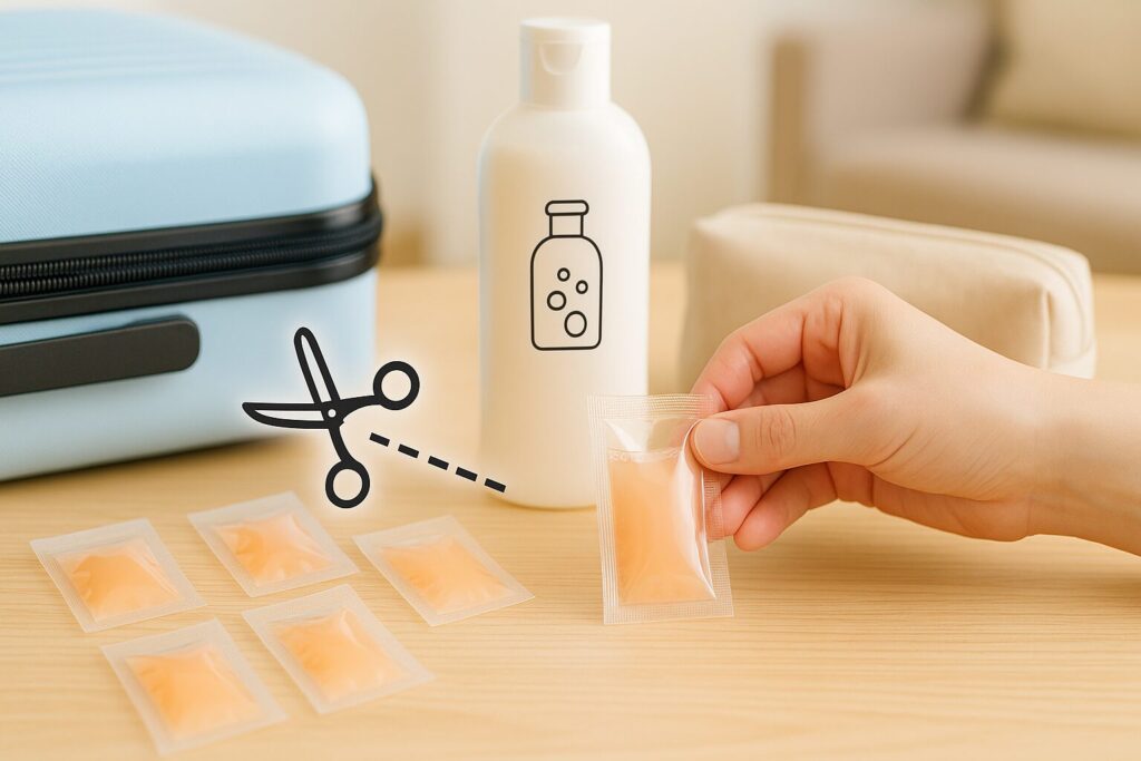 方法③:使い切りサイズに分けて個包装する