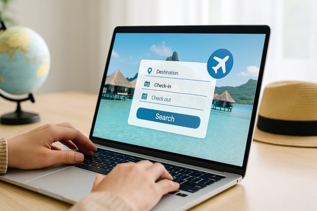 方法①:旅行予約サイトで直接手配する