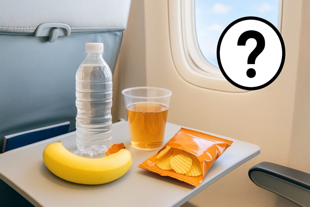 飛行機で食べ物や飲み物の持ち込みは可能?お菓子は大丈夫?
