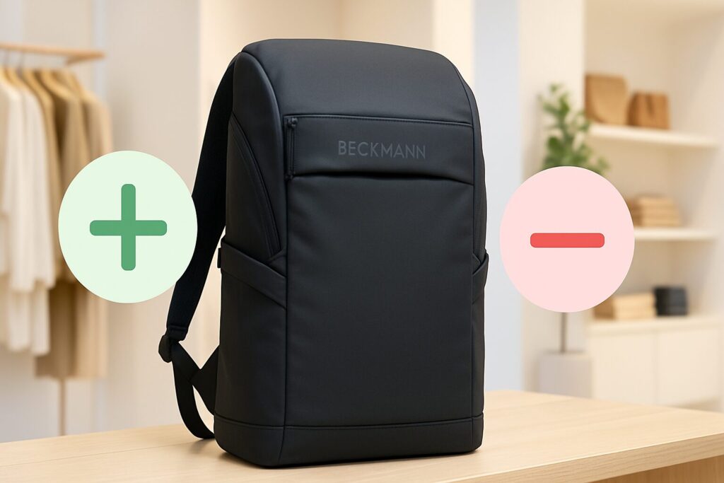 BECKMANNリュックの評判分析:良い評判と悪い評判の割合
