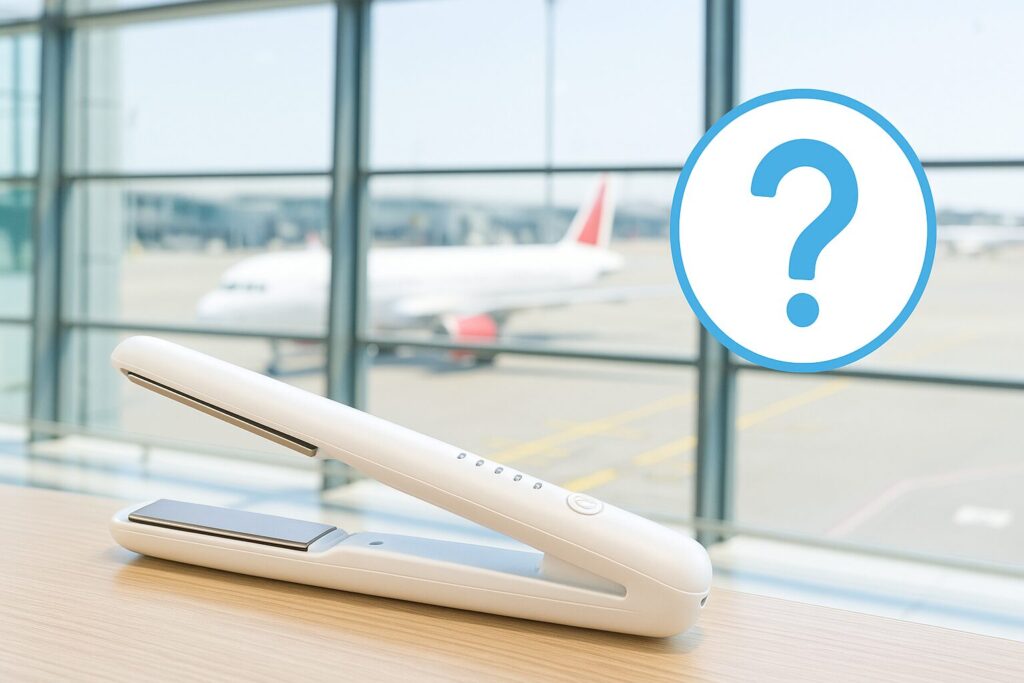 飛行機でヘアアイロンの持ち込みは禁止？まとめ！