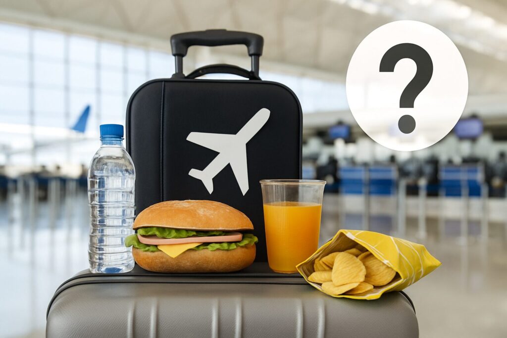 食べ物や飲み物を預けるのは大丈夫?
