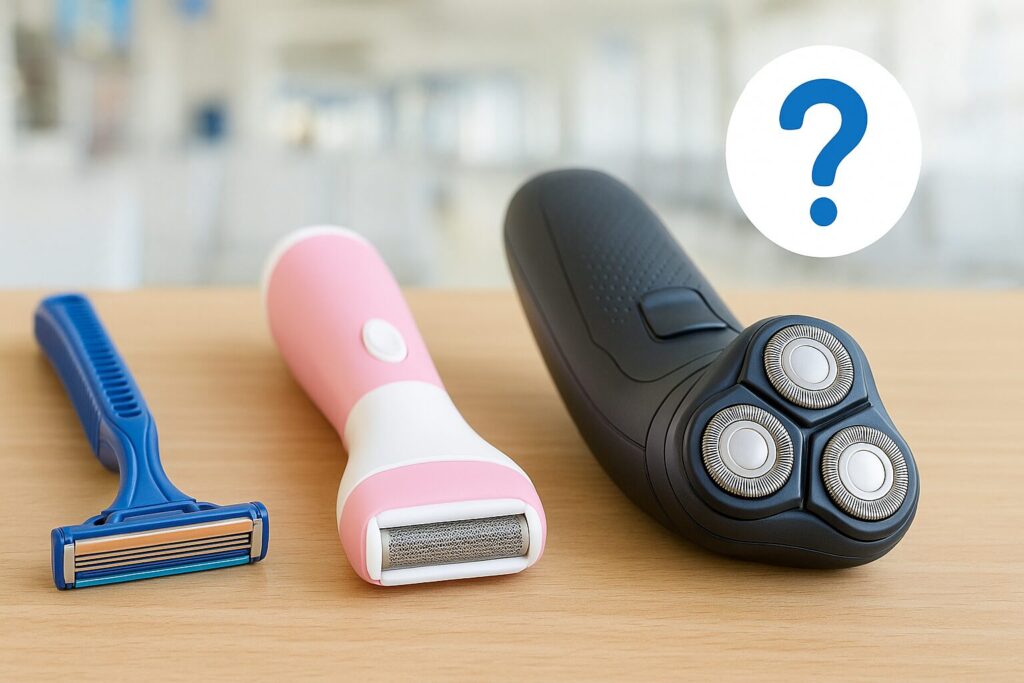 髭剃りや女性用カミソリ・電動シェーバーの持ち込みについてよくある質問