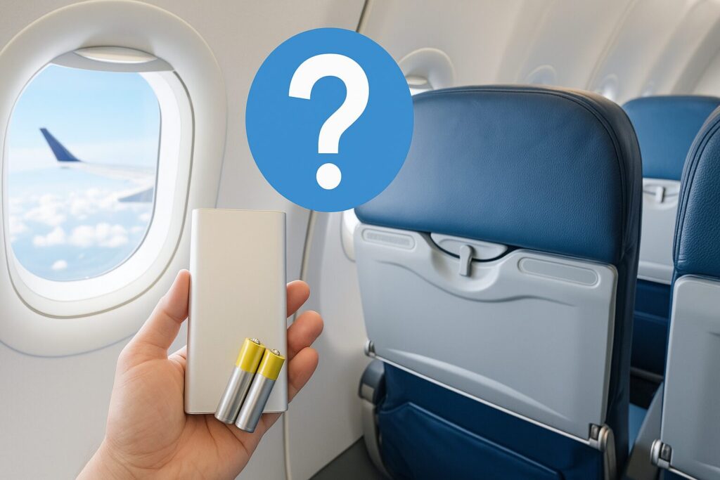 飛行機でモバイルバッテリーや電池の持ち込みは可能？