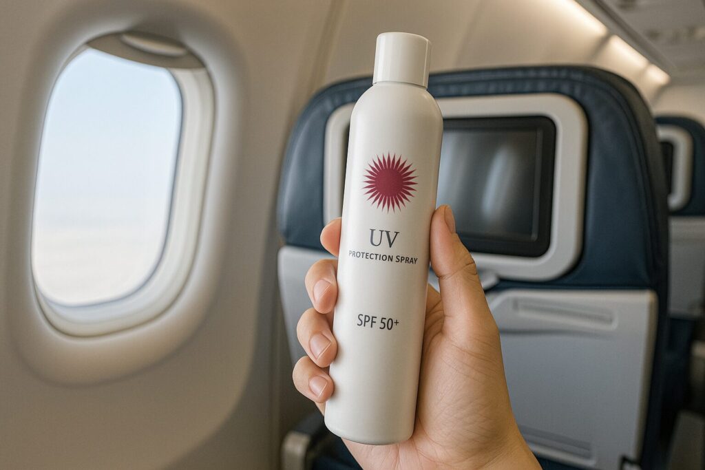 飛行機で日焼け止めスプレーの持ち込みは可能？まとめ！