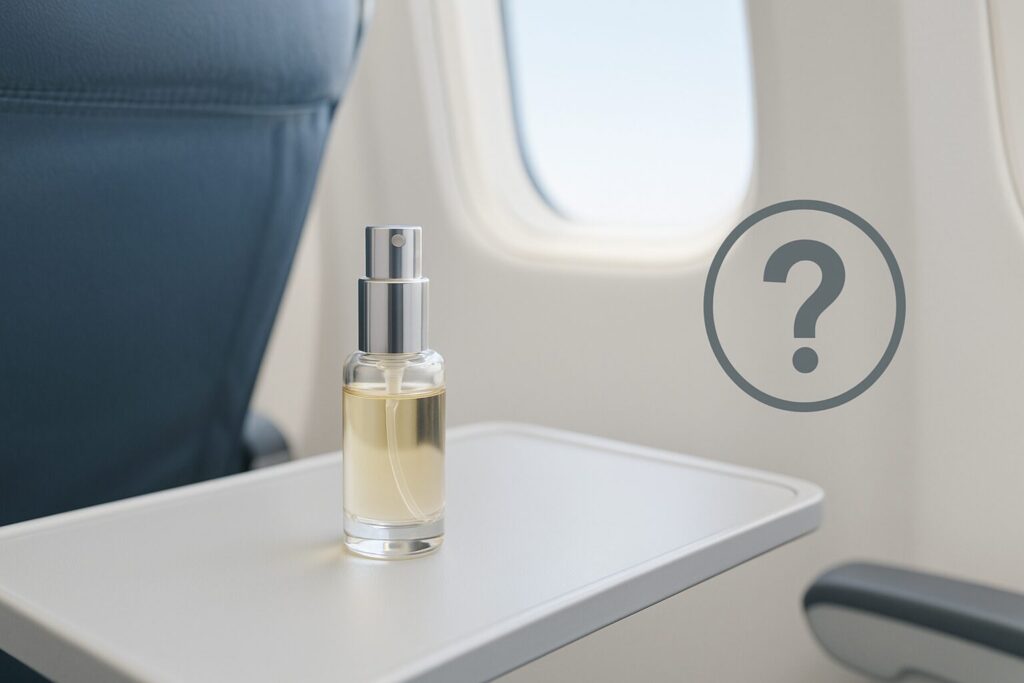 飛行機で香水の持ち込みは可能？