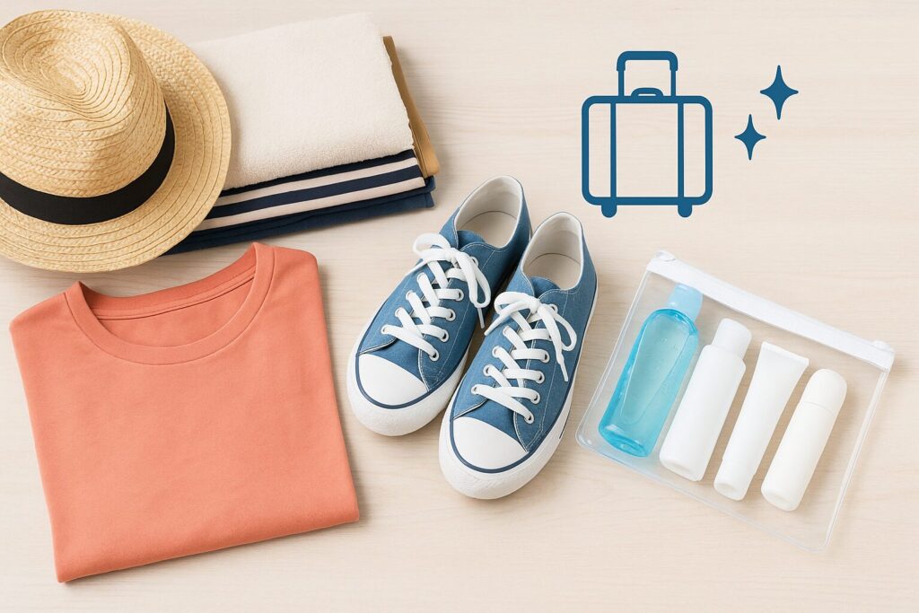 海外旅行の必須持ち物リスト【日用品・衣類編】