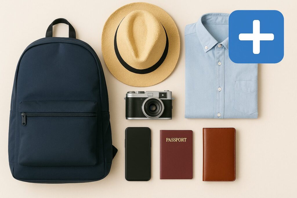 男性の旅行で＋アルファで持っていくべきもの