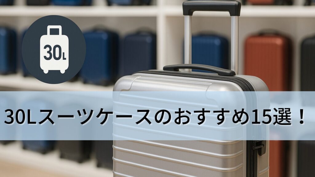 30Lスーツケースのおすすめ15選！