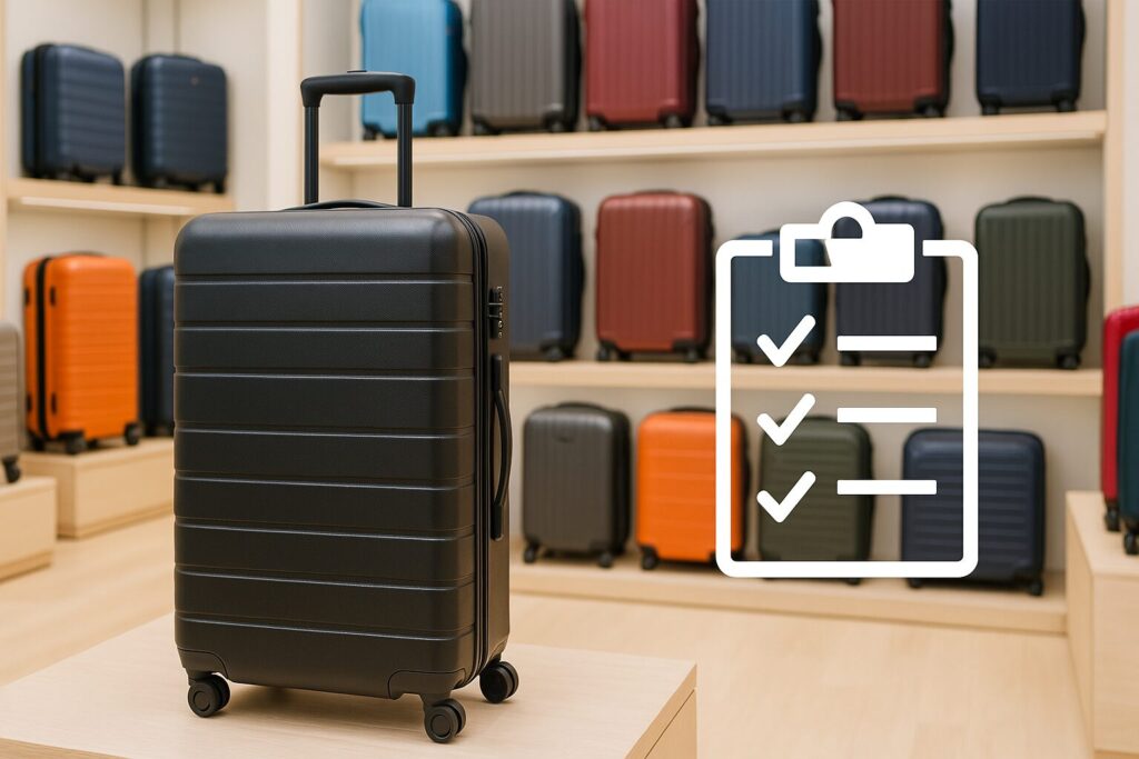100リットル以上のスーツケースの選び方
