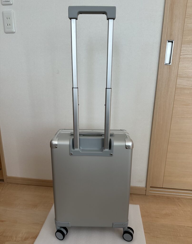 使った感想⑥：キャリーバーがしっかりしていて使いやすい！