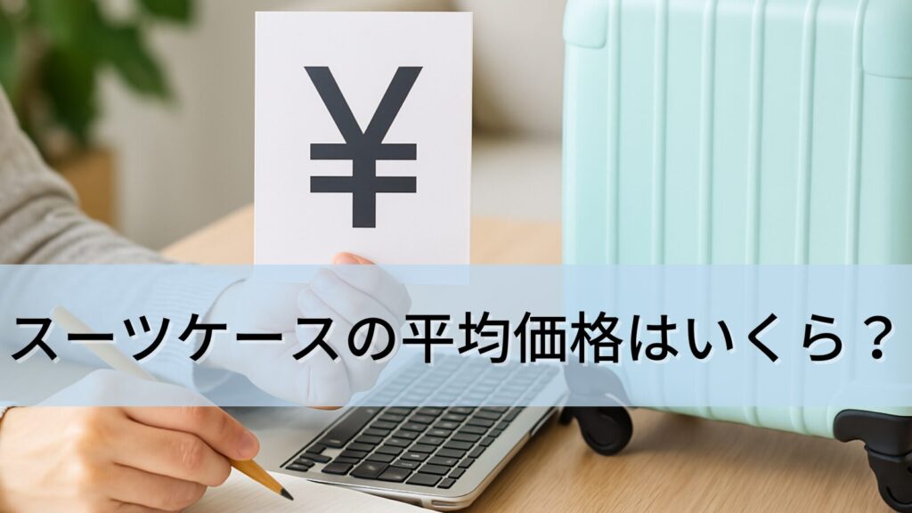 スーツケースの平均価格はいくら？