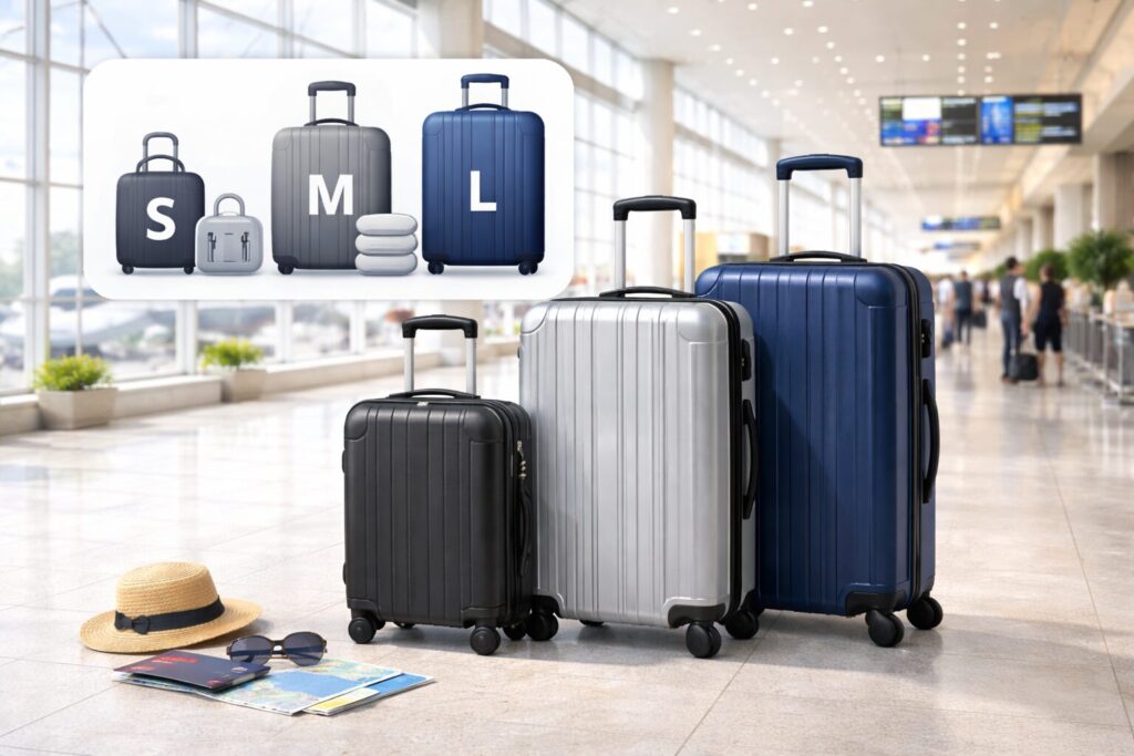 ポイント①:サイズ(容量・宿泊目安)