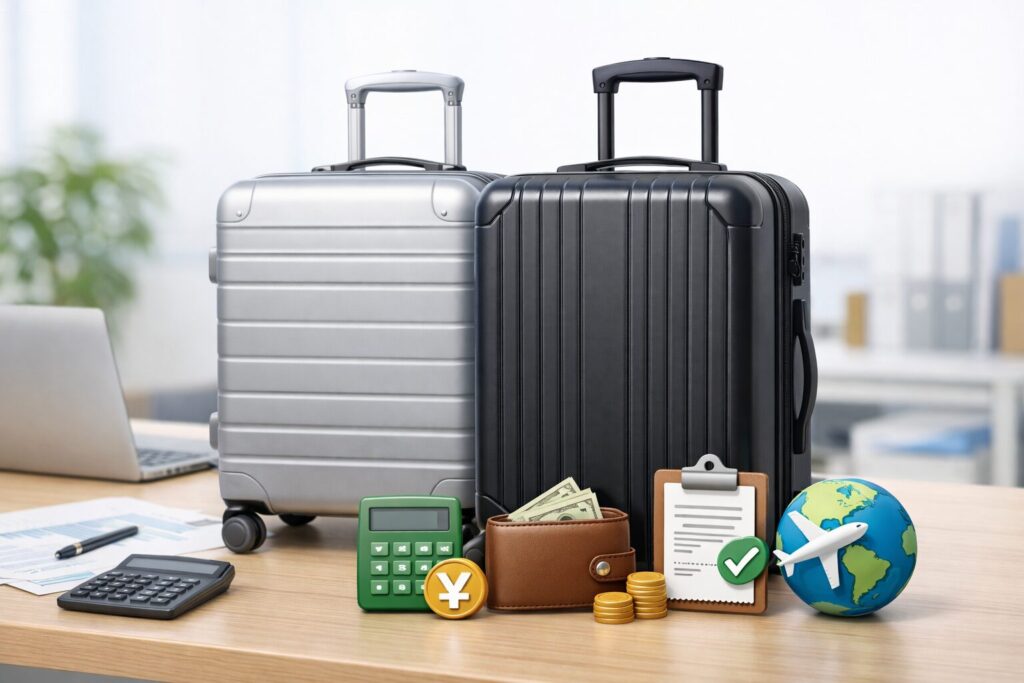 スーツケース代は経費にできるのか？【基本的な考え方】