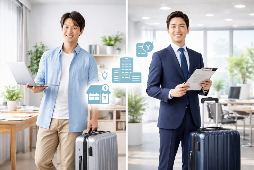 個人事業主と法人での違い