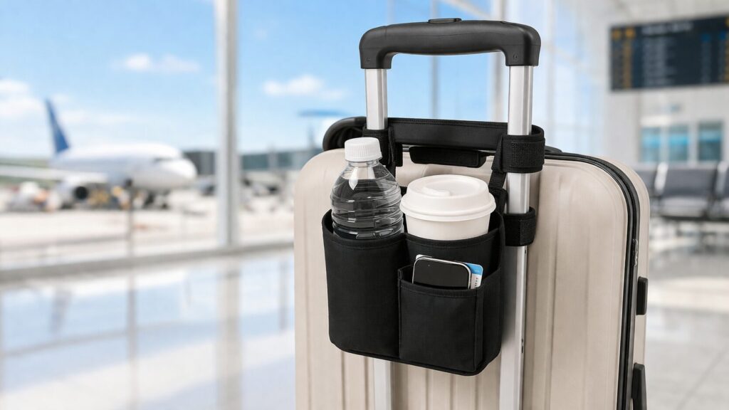 スーツケースのドリンクホルダーおすすめ比較
