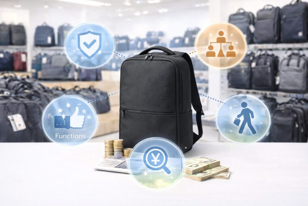 価格帯別|ビジネスリュックの特徴