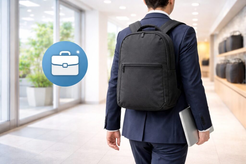 Wexleyリュックは通勤向き？