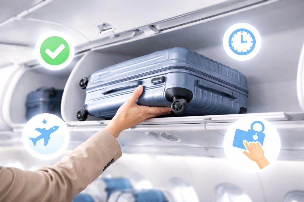 機内持ち込みの使いやすさ