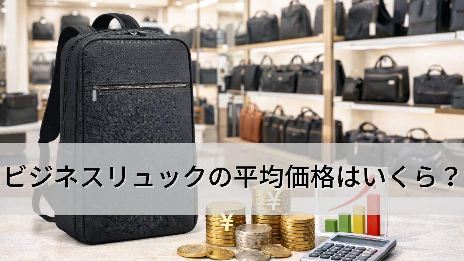 ビジネスリュックの平均価格はいくら?