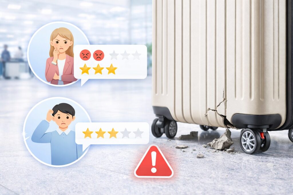 壊れやすいという口コミは本当か