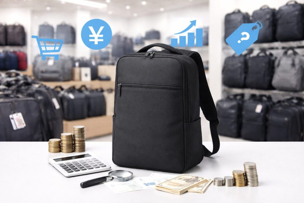 ビジネスリュックの平均価格はいくら?