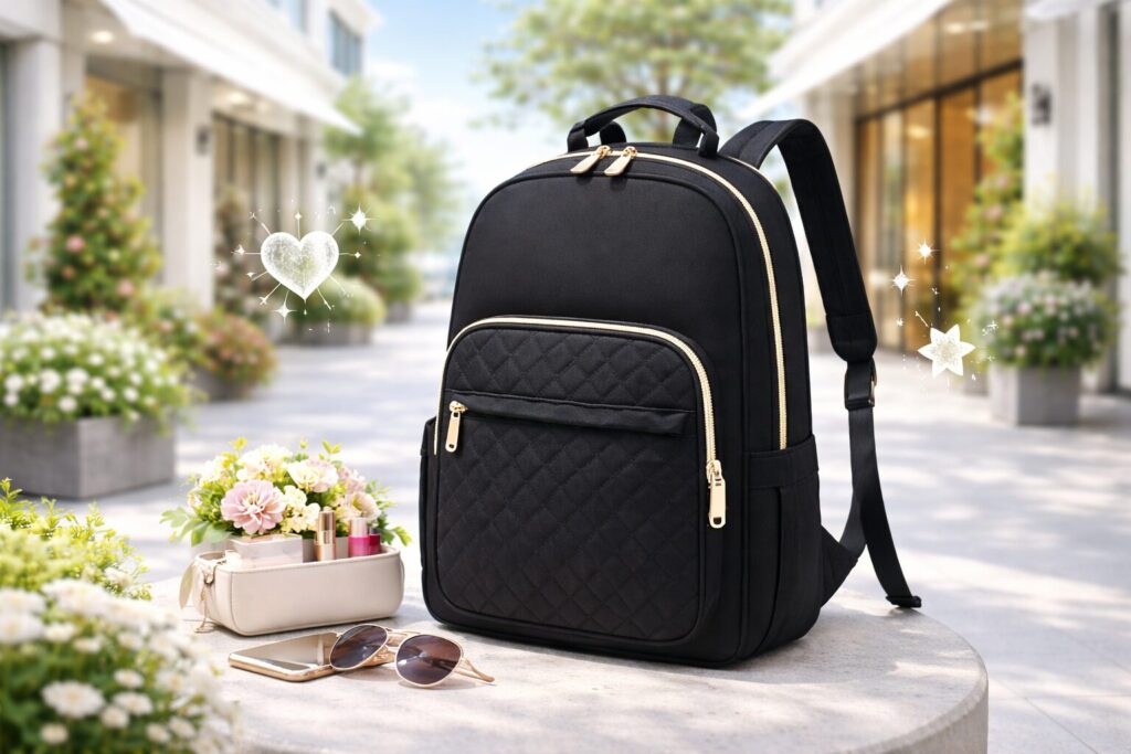 きれいめコーデに合うレディースリュックのポイント