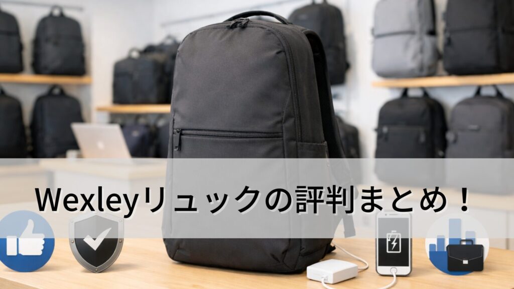 Wexleyリュックの評判まとめ!