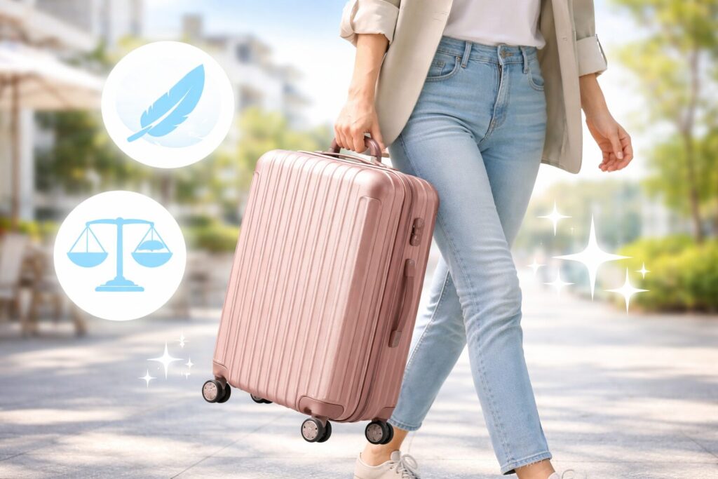 軽量で持ち運びやすいか