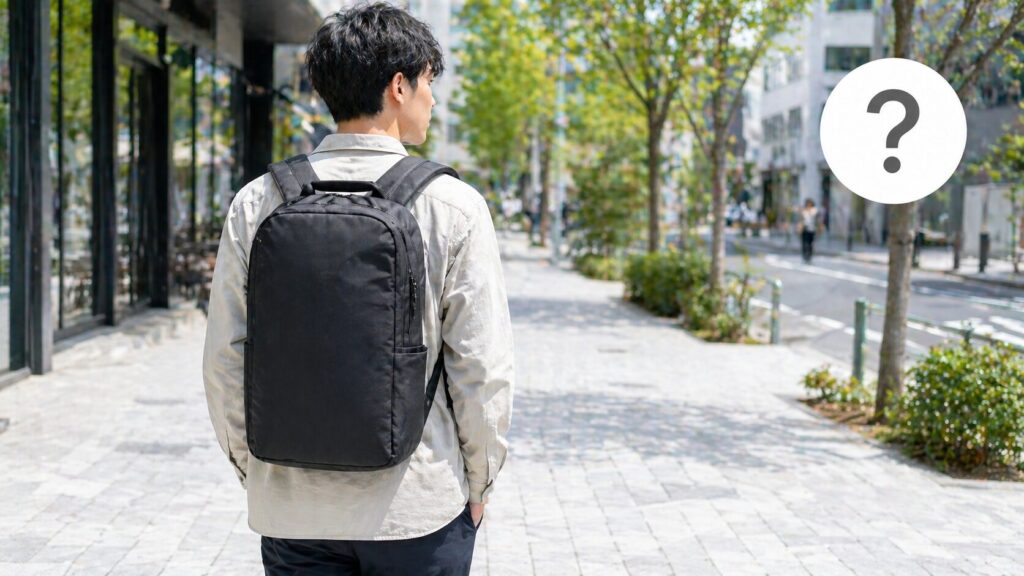 インケースのリュックはダサい？
