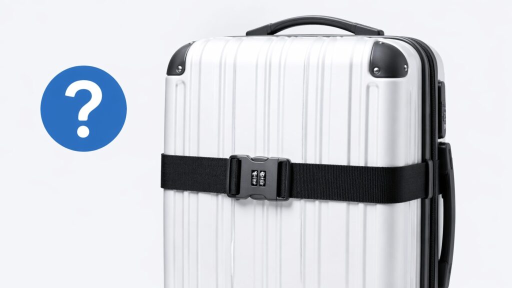 スーツケースベルトは必要？