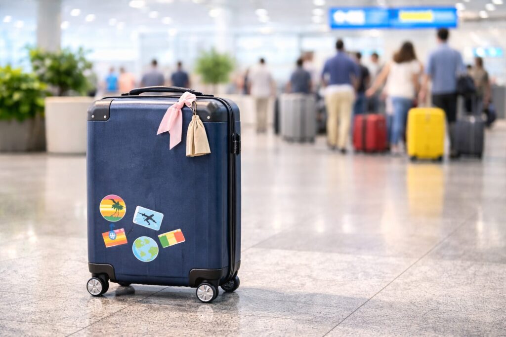 スーツケースの目印アイデア総まとめ