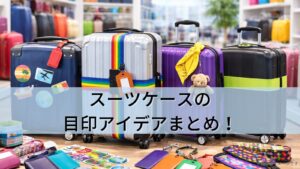 スーツケースの目印アイデアまとめ!