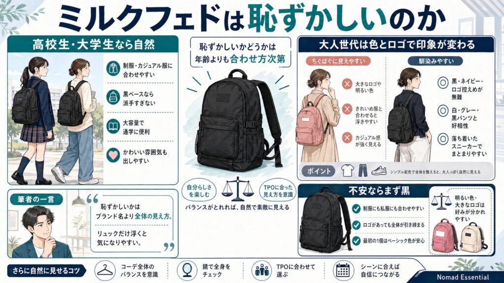 ミルクフェドは恥ずかしいのか